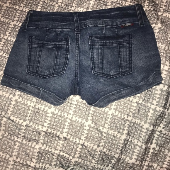 Blue jegging shorts - Picture 2 of 2
